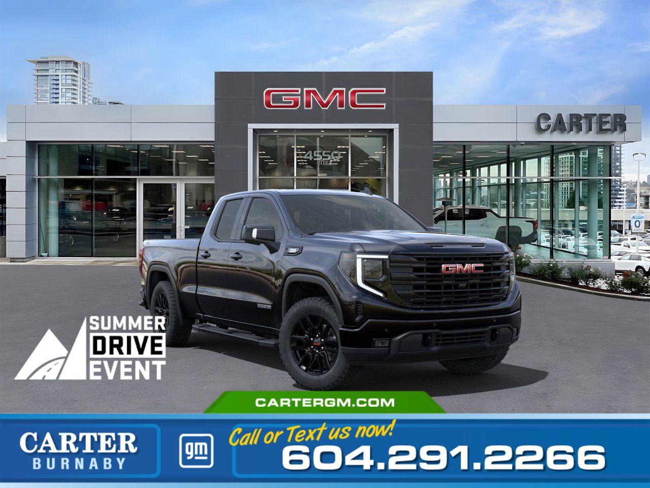 New 2024 GMC Sierra 1500 ELEVATION 4WD | Off-Road Pkg/Alum Wheels/HD Cam for sale in Burnaby, BC
