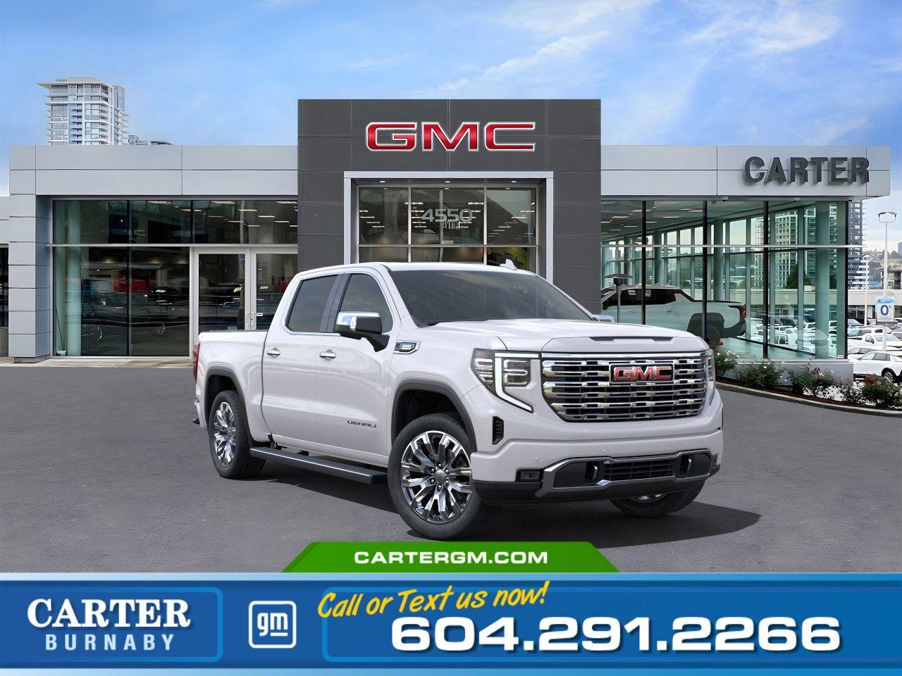 New 2025 GMC Sierra 1500 DENALI 4WD | Alum Wheels/Heated & Vented Seats for sale in Burnaby, BC