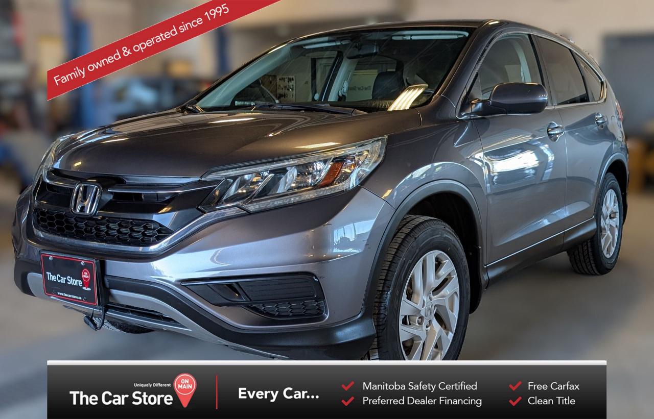 Used 2015 Honda CR-V SE AWD| Heated Seats/Remote Starter/No Accidents for sale in Winnipeg, MB