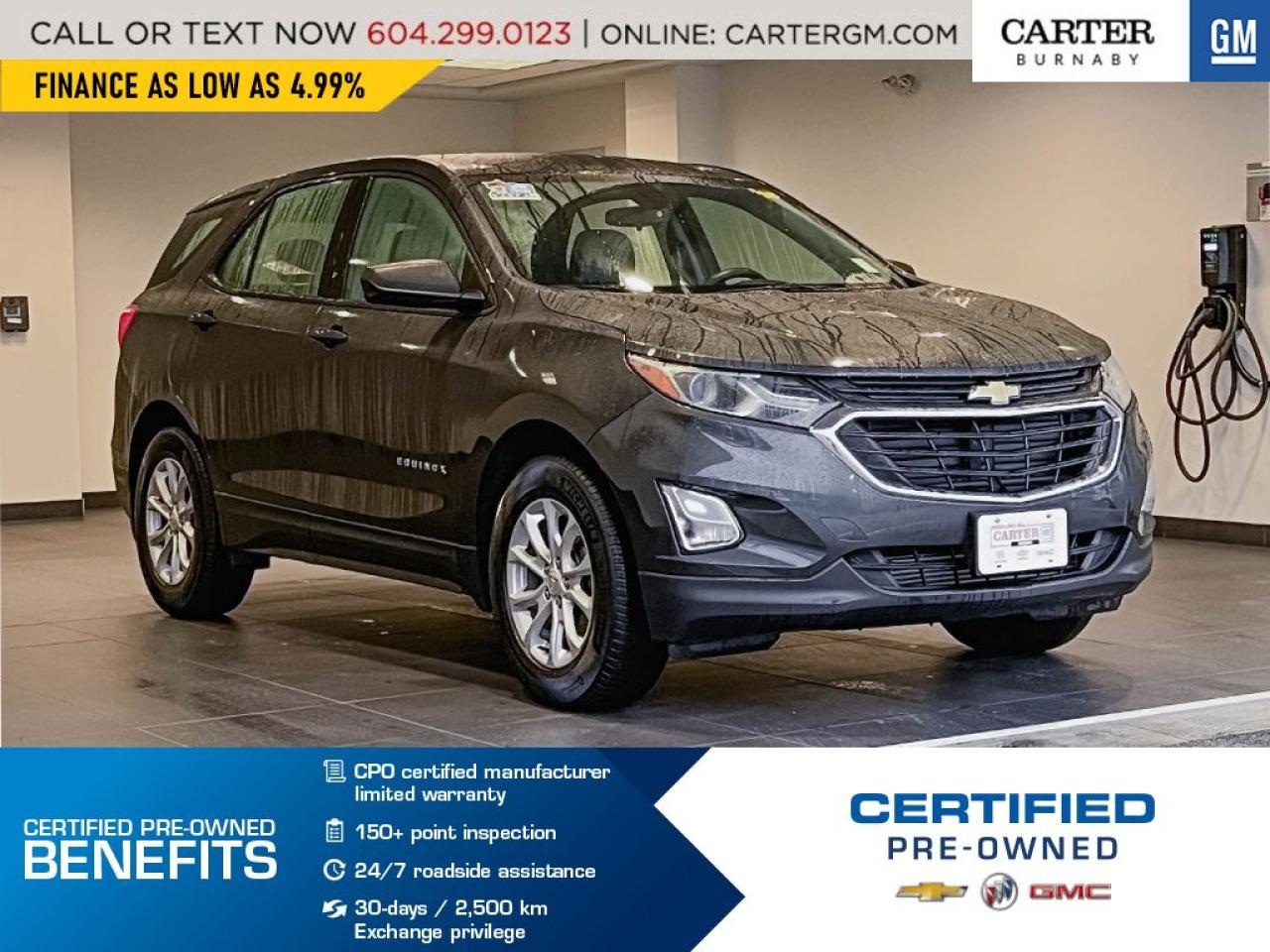 Used 2018 Chevrolet Equinox LS | Heated Seats/Cruise Ctrl/Touchscreen/Rear Cam for sale in Burnaby, BC