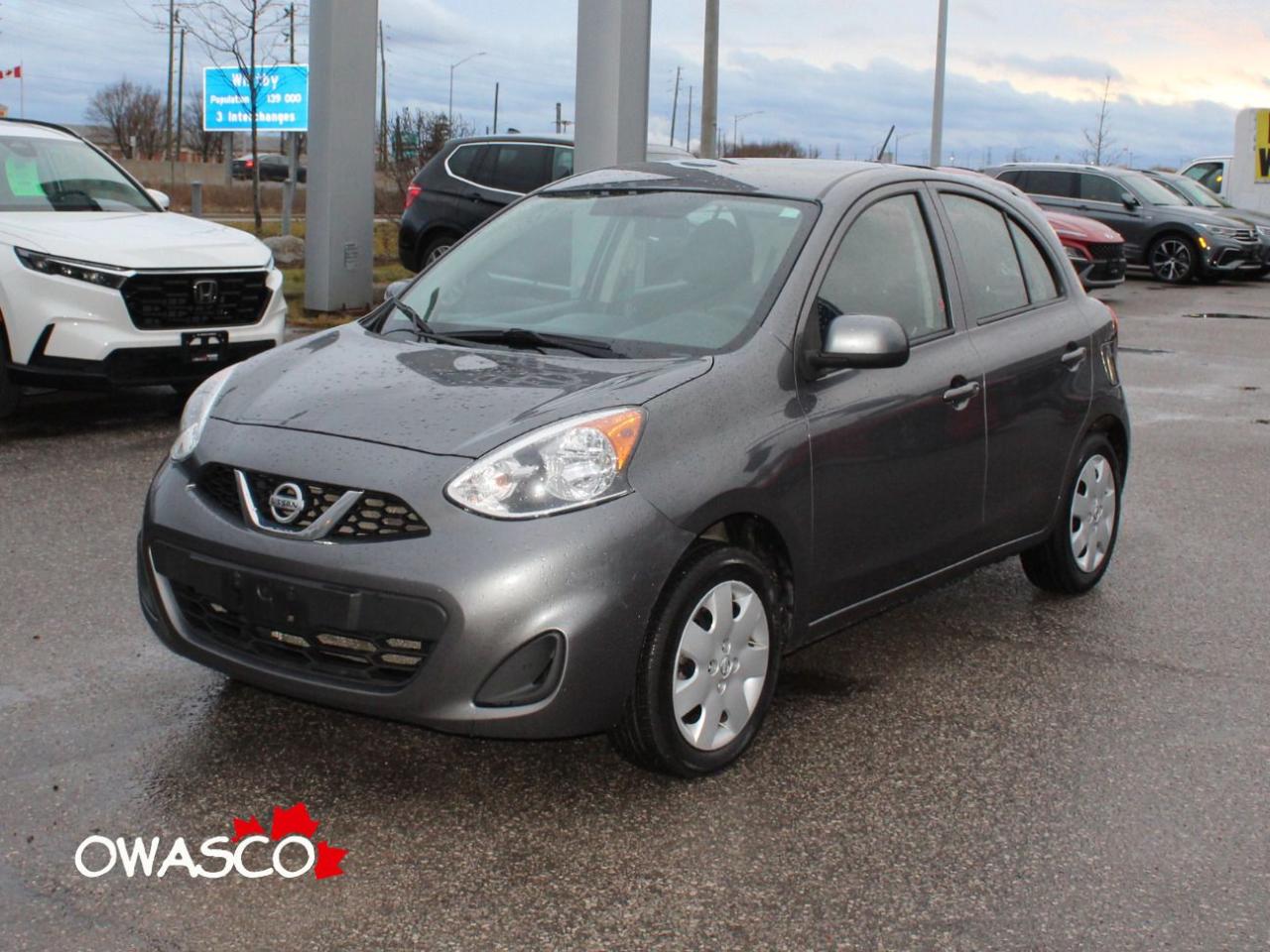 Used 2018 Nissan Micra 1.6L S! Great on Gas! Fully Certified! for sale in Whitby, ON