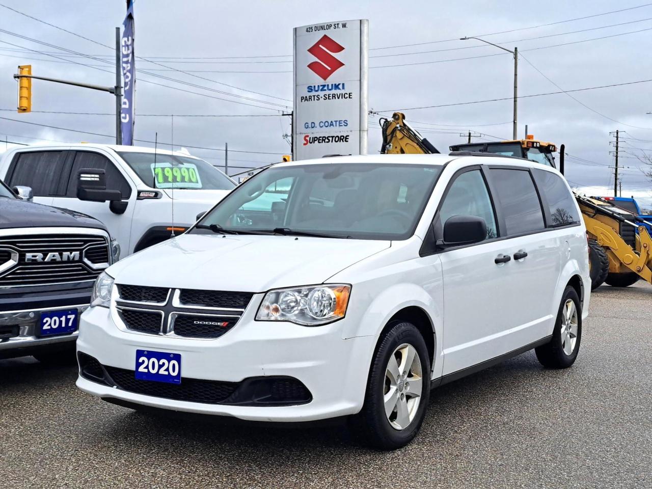 Used 2020 Dodge Grand Caravan SE ~Bluetooth ~Backup Camera ~Stow N' Go ~Alloys for sale in Barrie, ON