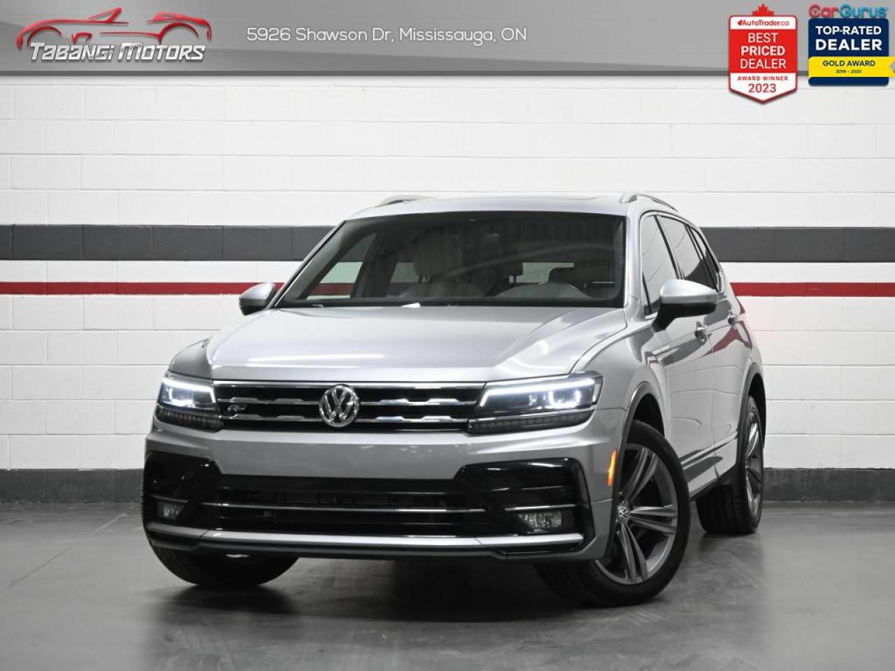 Used 2021 Volkswagen Tiguan Highline R-Line  No Accident Digital Dash 360CAM Fender Navigation Panoramic Roof for sale in Mississauga, ON