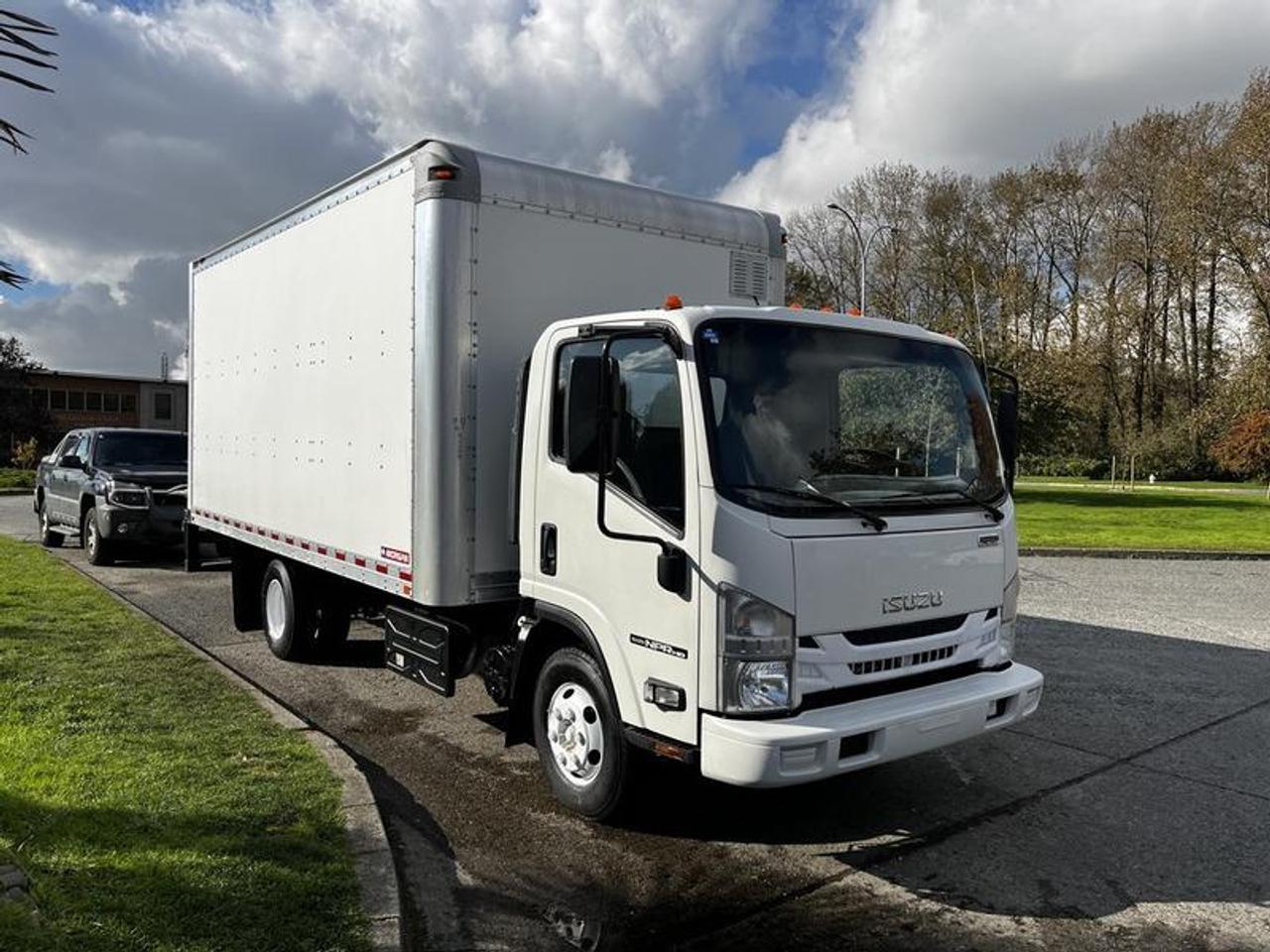 2019 Isuzu NPR 16 Foot Cube Van 3 Seater Diesel, 4 cylinder, 2 door, automatic, air conditioning, AM/FM radio, power door locks, power windows, white exterior, gray interior.
16 Length 78 Width 7 Height  $39,880.00 plus $375 processing fee, $40,255.00 total payment obligation before taxes.   Listing report, warranty, contract commitment cancellation fee, financing available on approved credit (some limitations and exceptions may apply). All above specifications and information is considered to be accurate but is not guaranteed and no opinion or advice is given as to whether this item should be purchased. We do not allow test drives due to theft, fraud, acts of vandalism and undetectable impaired driving. Instead we provide the following benefits: Complimentary Warranty (with options to extend), Limited Money Back Satisfaction Guarantee on Fully Completed Contracts, Contract Commitment Cancellation, and an Open-Ended Sell-Back Option. Ask seller for details or call 604-522-REPO(7376) to confirm listing availability.