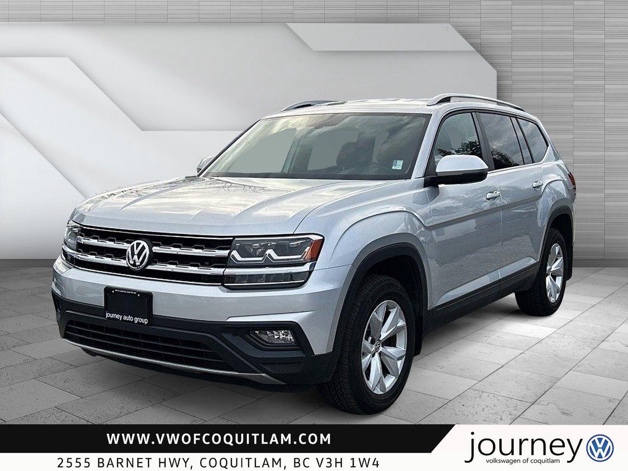 Used 2018 Volkswagen Atlas Comfortline 3.6L 8sp at w/Tip 4MOTION for sale in Coquitlam, BC