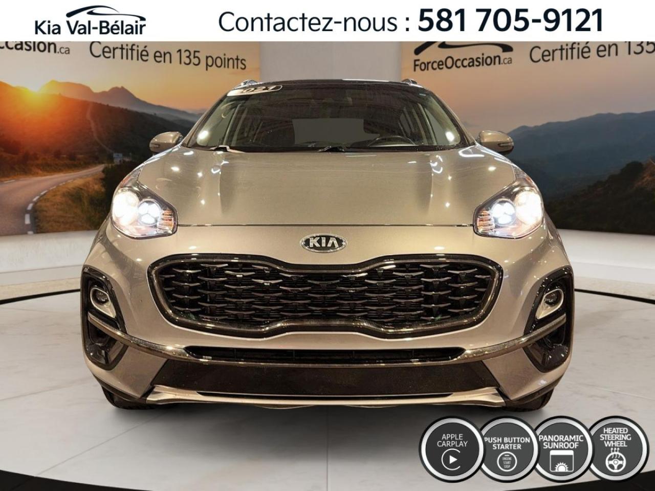 Used 2021 Kia Sportage EX S A/C * AWD * TOT * BLUETOOTH * CARPLAY * for sale in Québec, QC