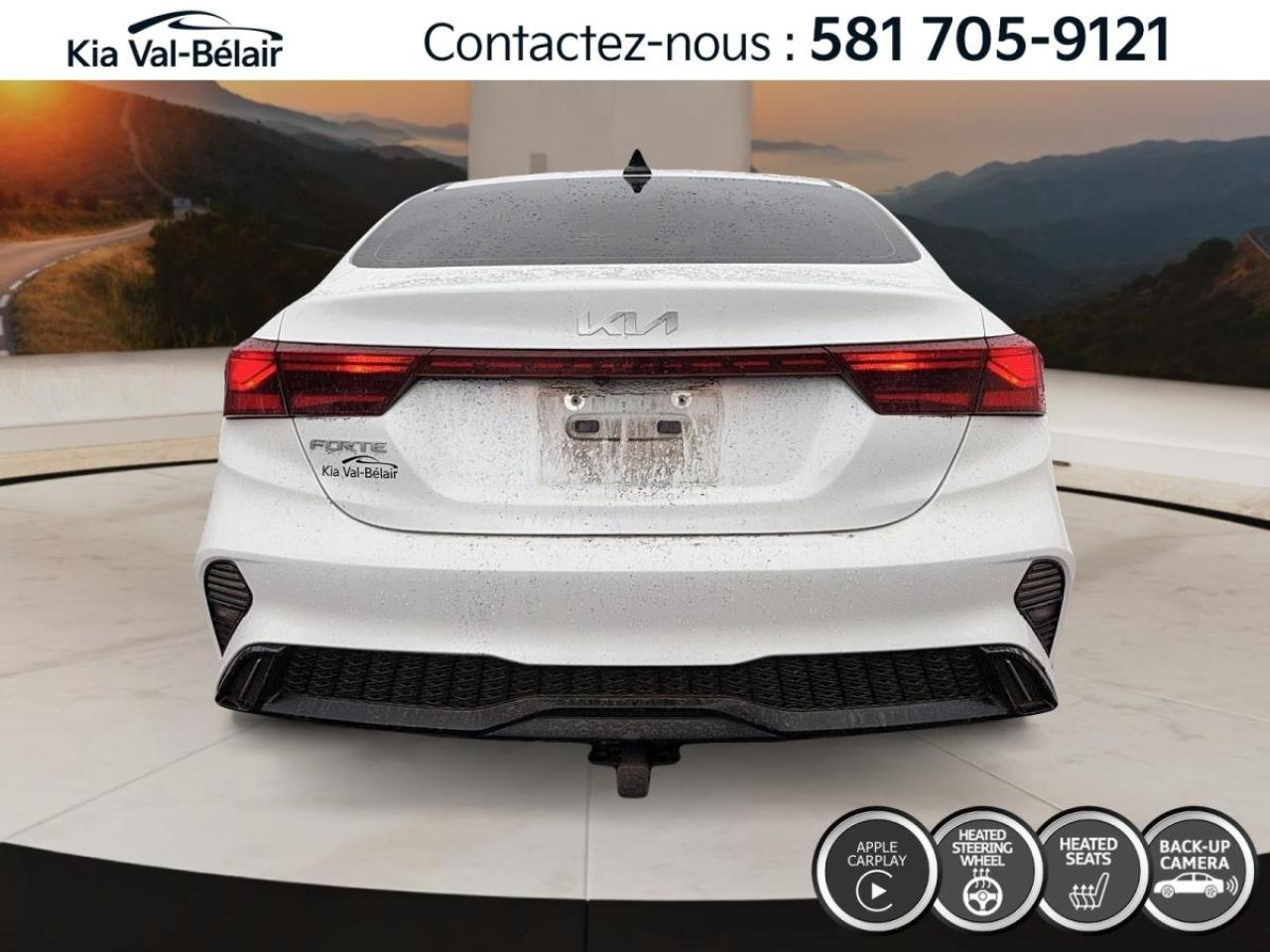 Used 2023 Kia Forte EX *APPLE CAR PLAY/ANDROID AUTO *CAMÉRA *CRUISE for sale in Québec, QC