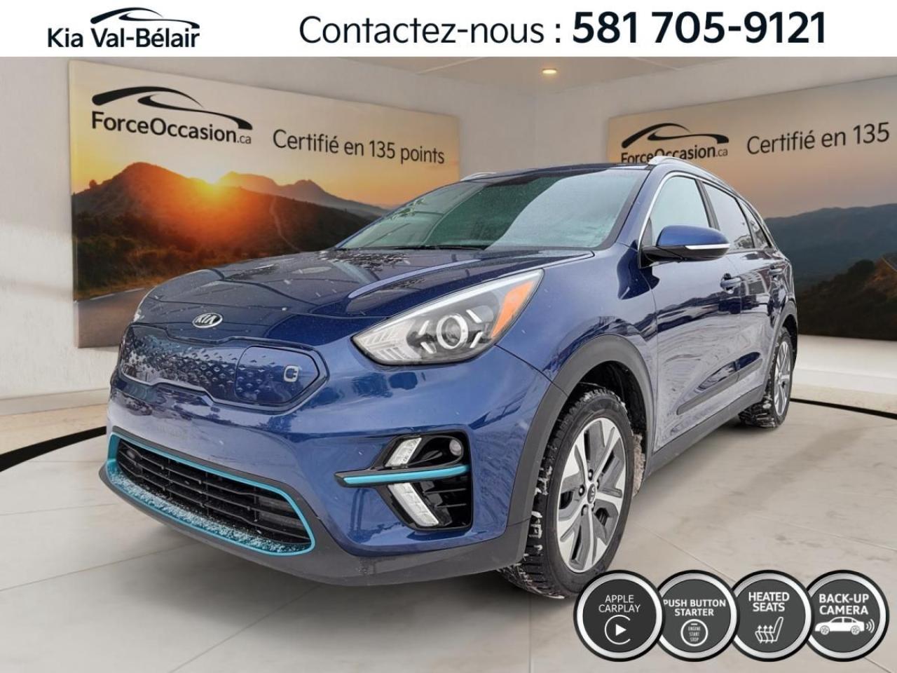 Used 2021 Kia NIRO EX * A/C * 385 KILOS AUTONOMIE * CAMÉRA * CARPLAY for sale in Québec, QC