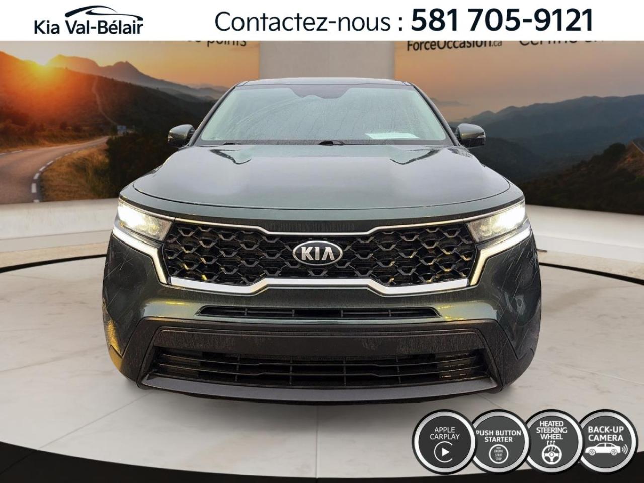 Used 2021 Kia Sorento LX PREMIUM AWD* 7PASS* VOLANT CHAUFFANT* CARPLAY* for sale in Québec, QC