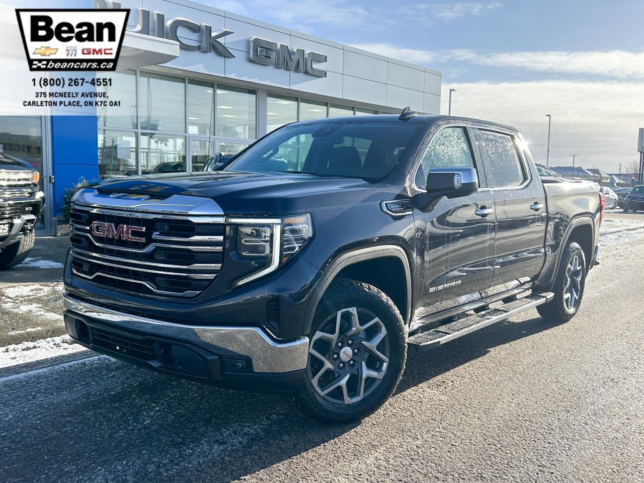 New 2025 GMC Sierra 1500 SLT DURAMAX 3.0L WITH REMOTE START/ENTRY, HEATED SEATS, HEATED STEERING WHEEL, VENTILATED SEATS, HD REAR VIEW CAMERA for sale in Carleton Place, ON