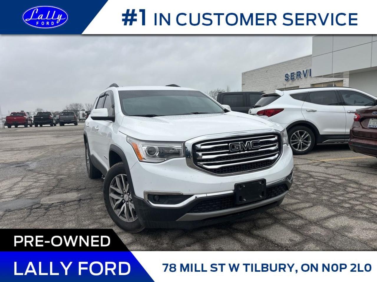 Used 2017 GMC Acadia SLE-2 SLE, Local Trade, Third Row seating! for sale in Tilbury, ON