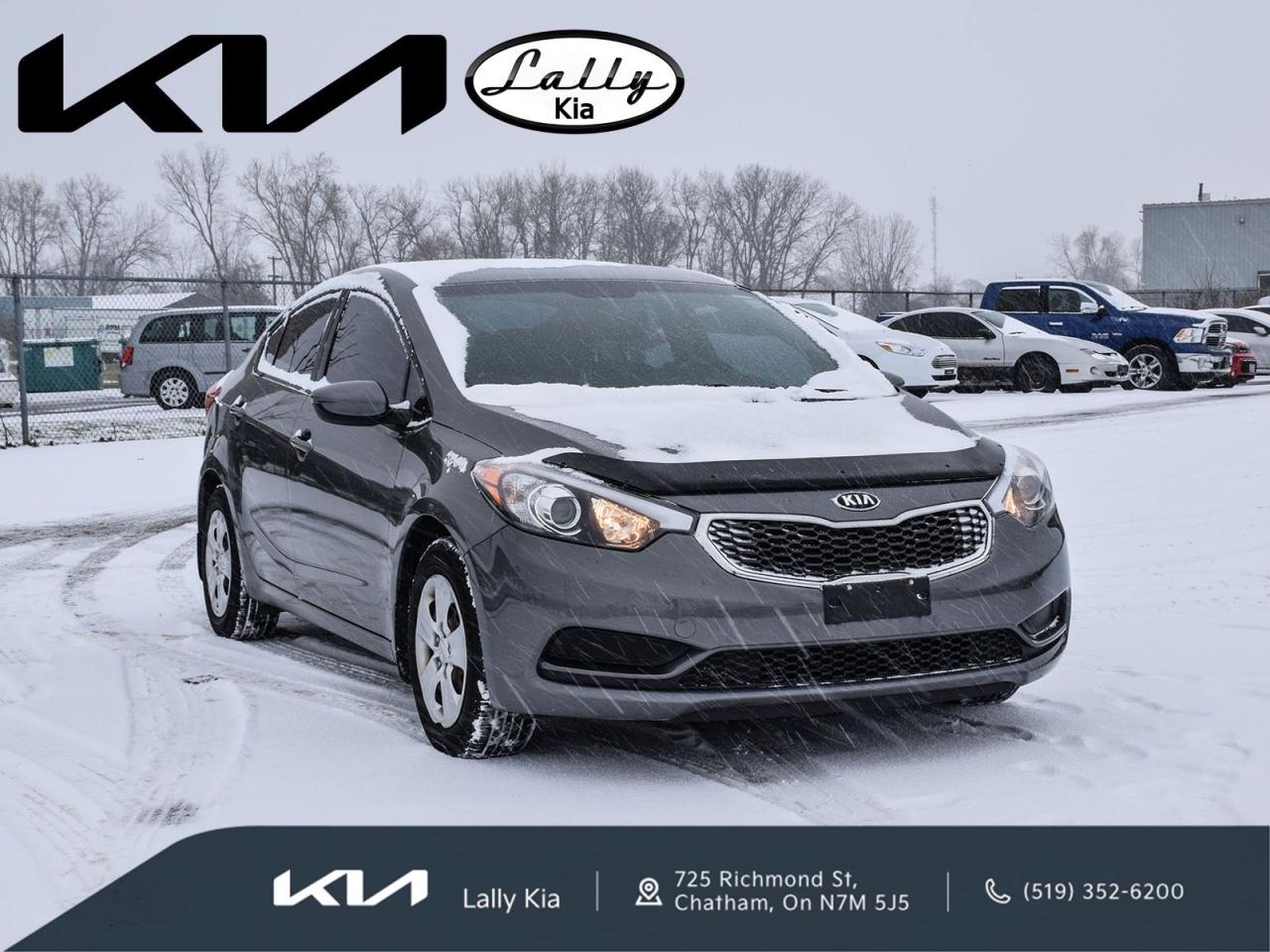 Used 2014 Kia Forte 1.8L LX ABS BRAKES | POWER WINDOWS |STEERING WHEEL MOUNTED AUDIO CONTROLS | TELESCOPING STEERING WHEEL for sale in Chatham, ON