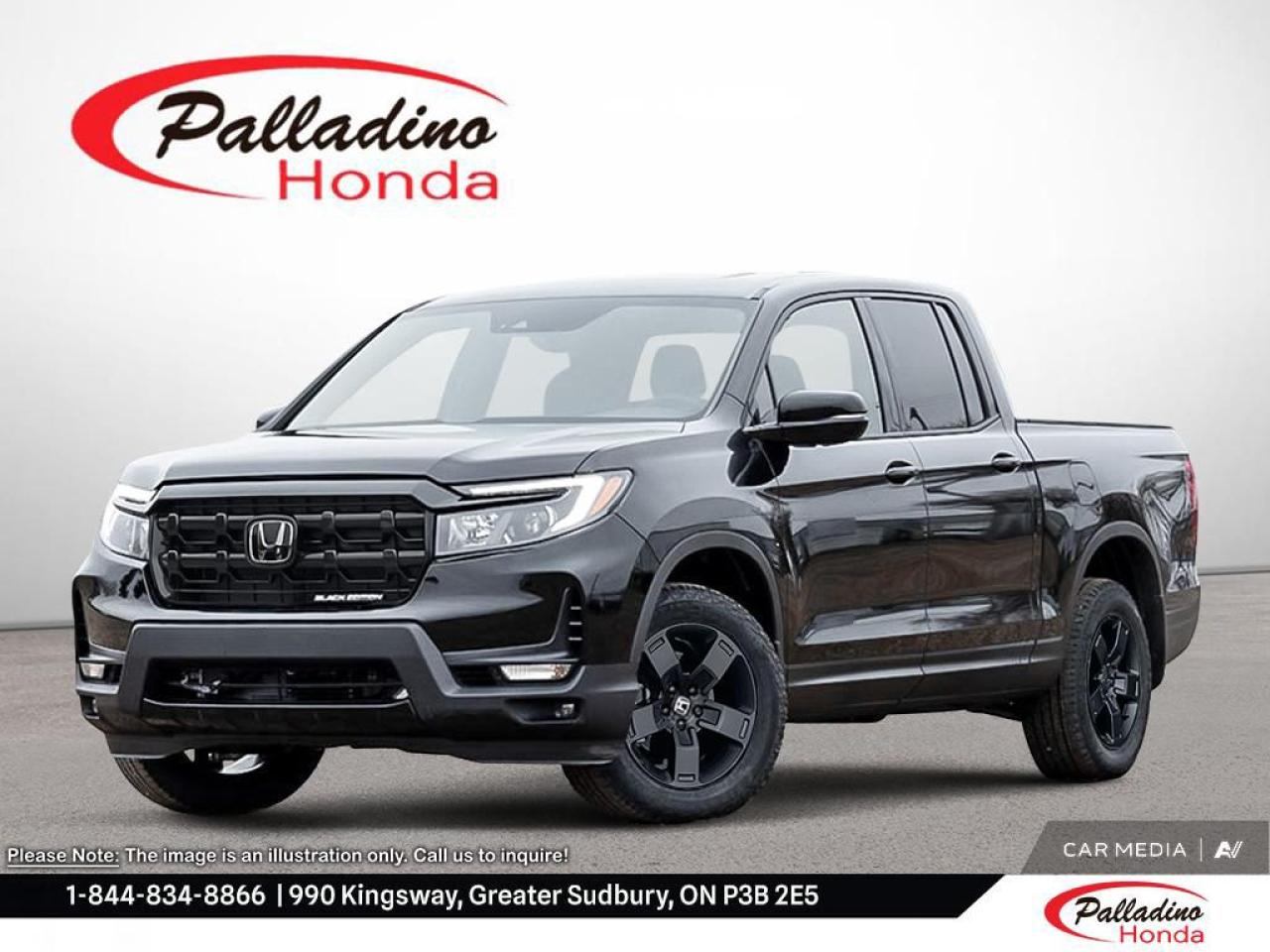 New 2025 Honda Ridgeline Black Edition for sale in Greater Sudbury, ON