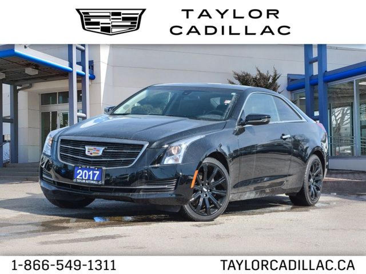 Used 2017 Cadillac ATS Coupe AWD- $184 B/W - Low Mileage for sale in Kingston, ON