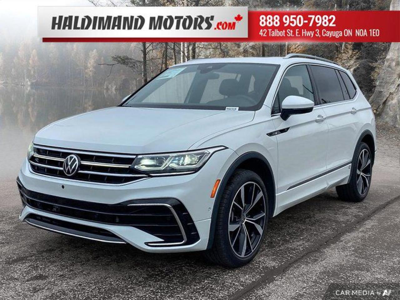 Used 2022 Volkswagen Tiguan Highline R-line for sale in Cayuga, ON