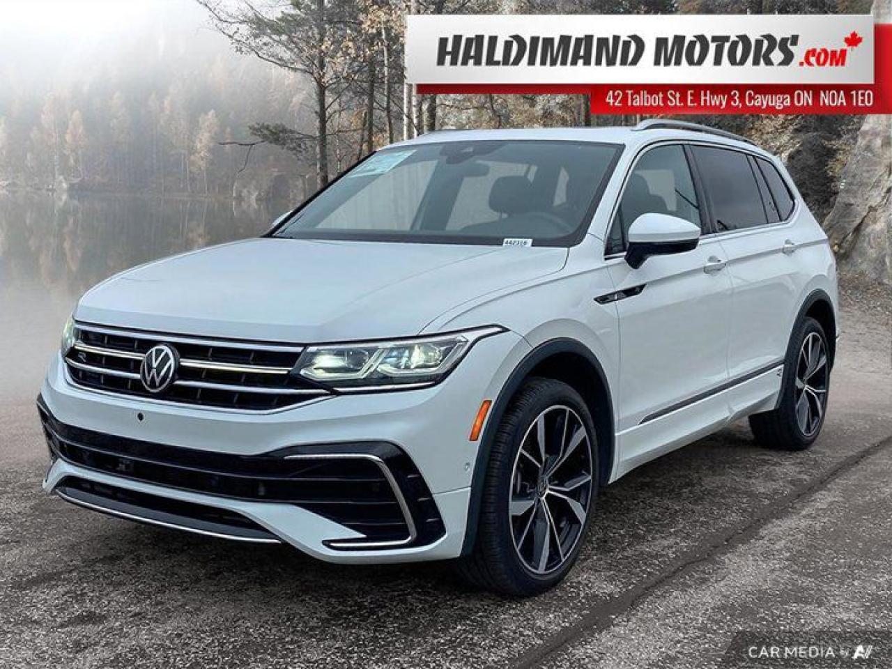 Used 2022 Volkswagen Tiguan Highline R-line for sale in Cayuga, ON