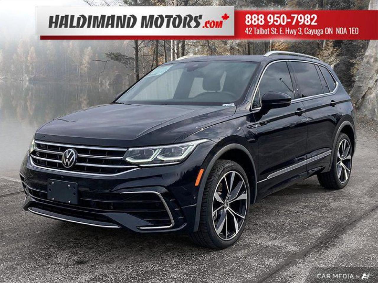 Used 2022 Volkswagen Tiguan Highline R-line for sale in Cayuga, ON