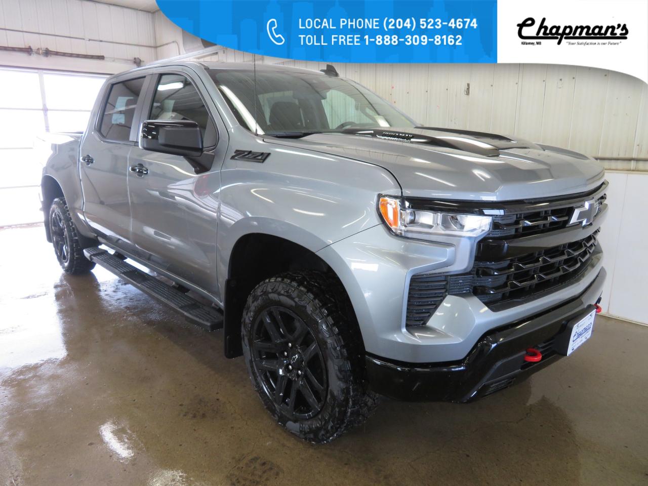 New 2025 Chevrolet Silverado 1500 LT Trail Boss Heated Seats, Heated Steering Wheel, HD Rear Vision Camera for sale in Killarney, MB