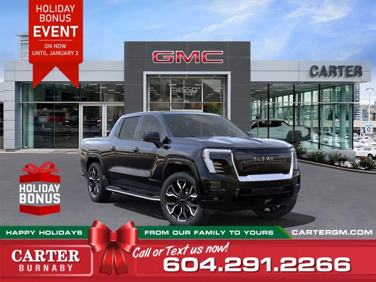 New 2025 GMC Sierra EV for sale in Burnaby, BC