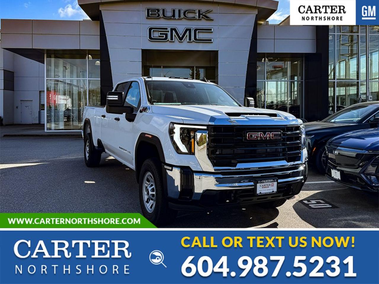 New 2024 GMC Sierra 2500 HD Long Box Crew Cab/Camper Package/DIESEL for sale in North Vancouver, BC