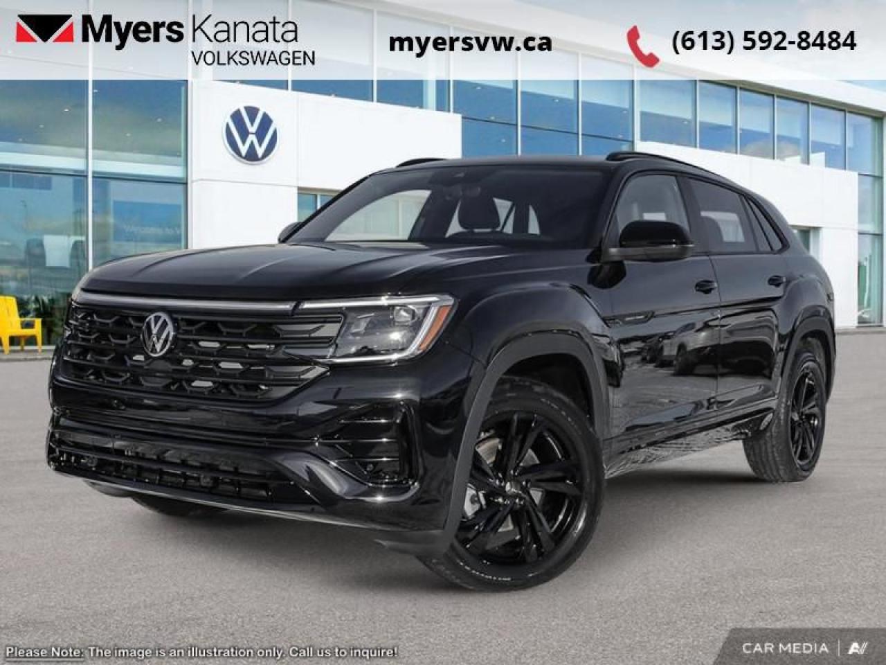 New 2025 Volkswagen Atlas Cross Sport Comfortline R-Line Black Edition 2.0 TSI for sale in Kanata, ON