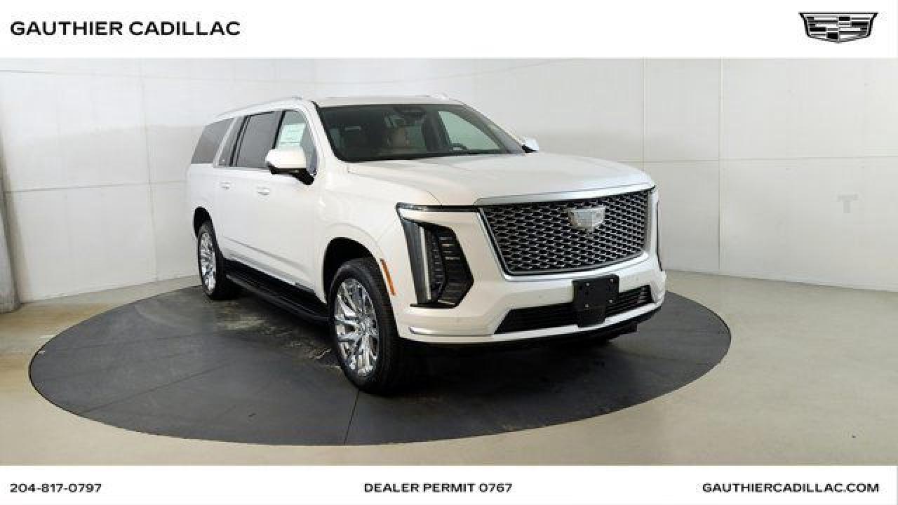 New 2025 Cadillac Escalade ESV 4WD Premium Luxury for sale in Winnipeg, MB