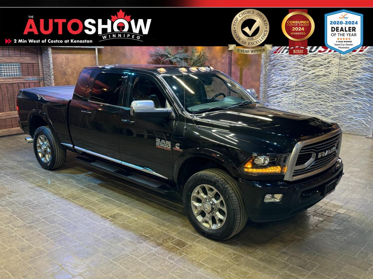 Used 2018 RAM 2500 LIMITED- MEGA CAB W/RAM BOX, LOADED, CLEAN CARFAX! for sale in Winnipeg, MB