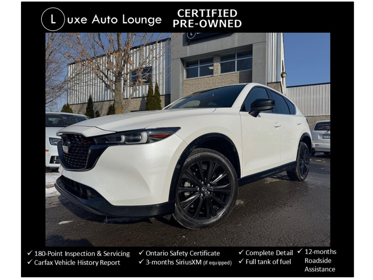 Used 2022 Mazda CX-5 GT SPORT DESIGN TURBO! LOW KM, BOSE, NAV, LEATHER! for sale in Orleans, ON