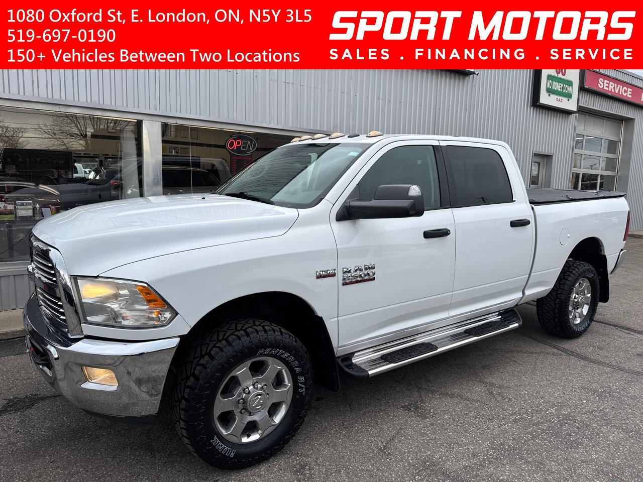 Used 2017 RAM 2500 SLT CREW 5.7L V8 HEMI 4x4+New Tires+Camera for sale in London, ON