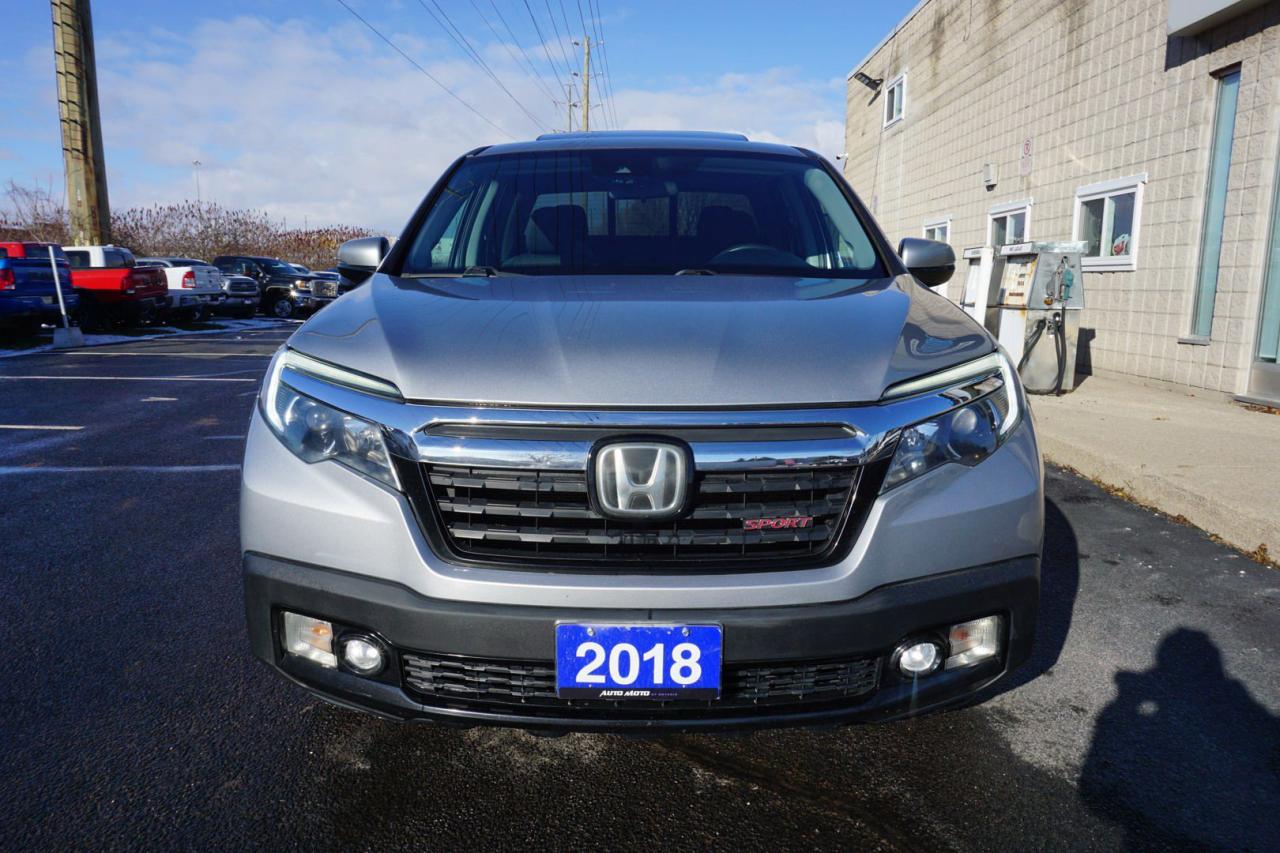 2018 Honda Ridgeline SPORT AWD CERTIFIED *1 OWNER*HONDA MAINTAIN* CAMERA BLUETOOTH HEATED SEATS SUNROOF CRUISE ALLOYS - Photo #2