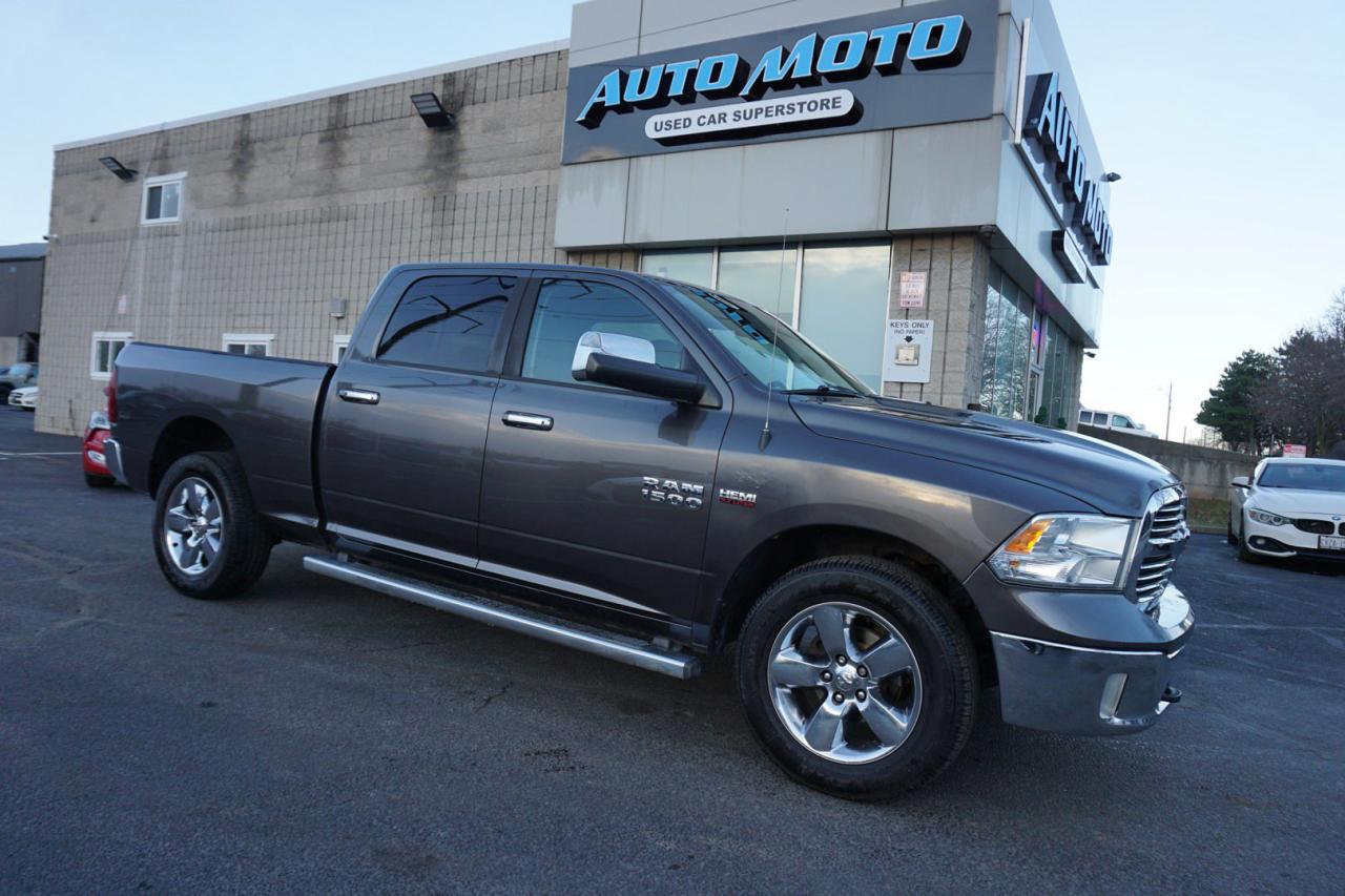 Used 2014 RAM 1500 5.7L HEMI BIG HORN CREW LWB 4WD CERTIFIED BLUETOOTH CRUISE ALLOYS for sale in Burlington, ON