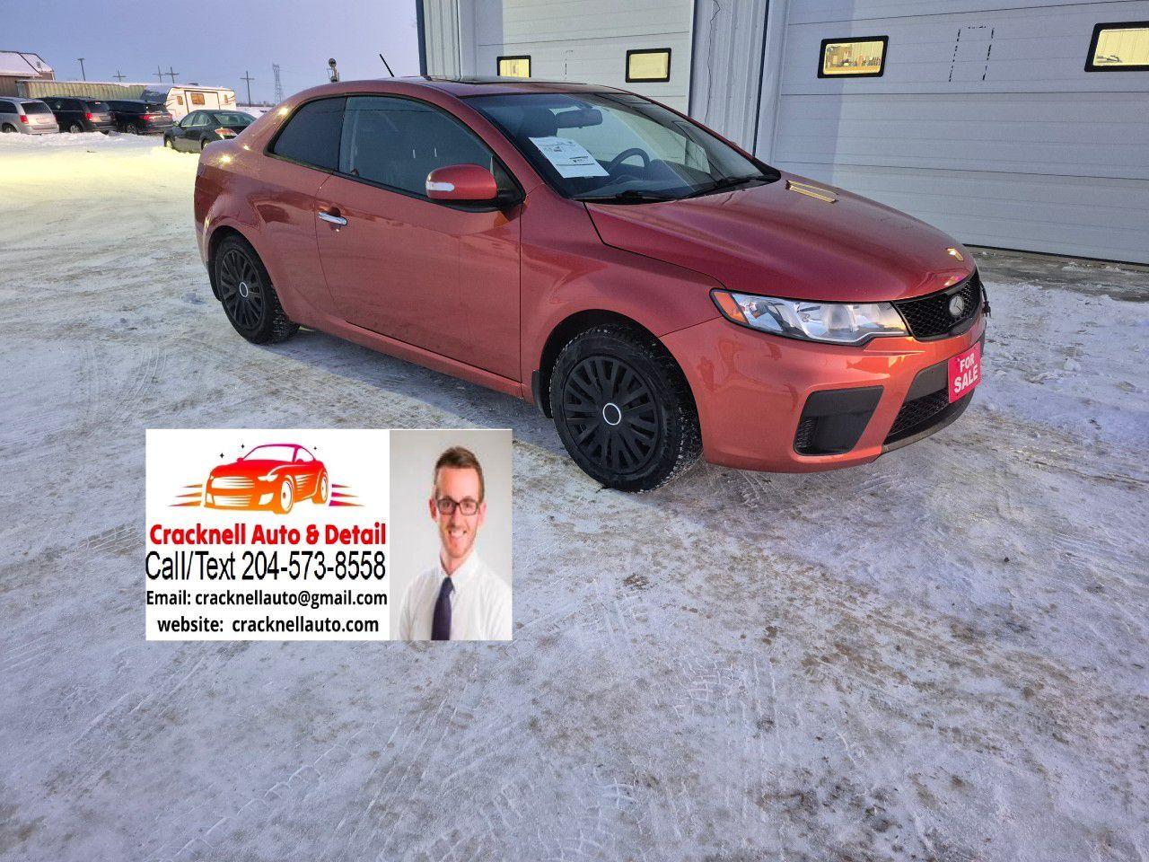 Used 2010 Kia Forte Koup 2dr Cpe Auto EX w/Sunroof for sale in Carberry, MB