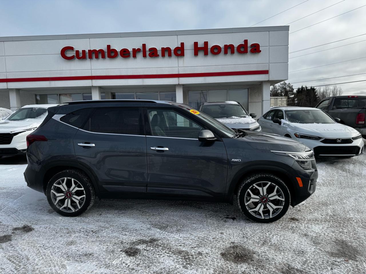 Used 2021 Kia Seltos SX Turbo for sale in Amherst, NS