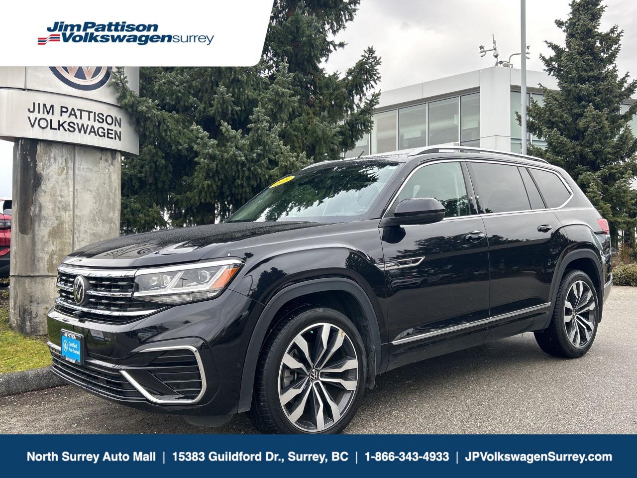 Used 2021 Volkswagen Atlas Execline 3.6 FSI 4MOTION for sale in Surrey, BC