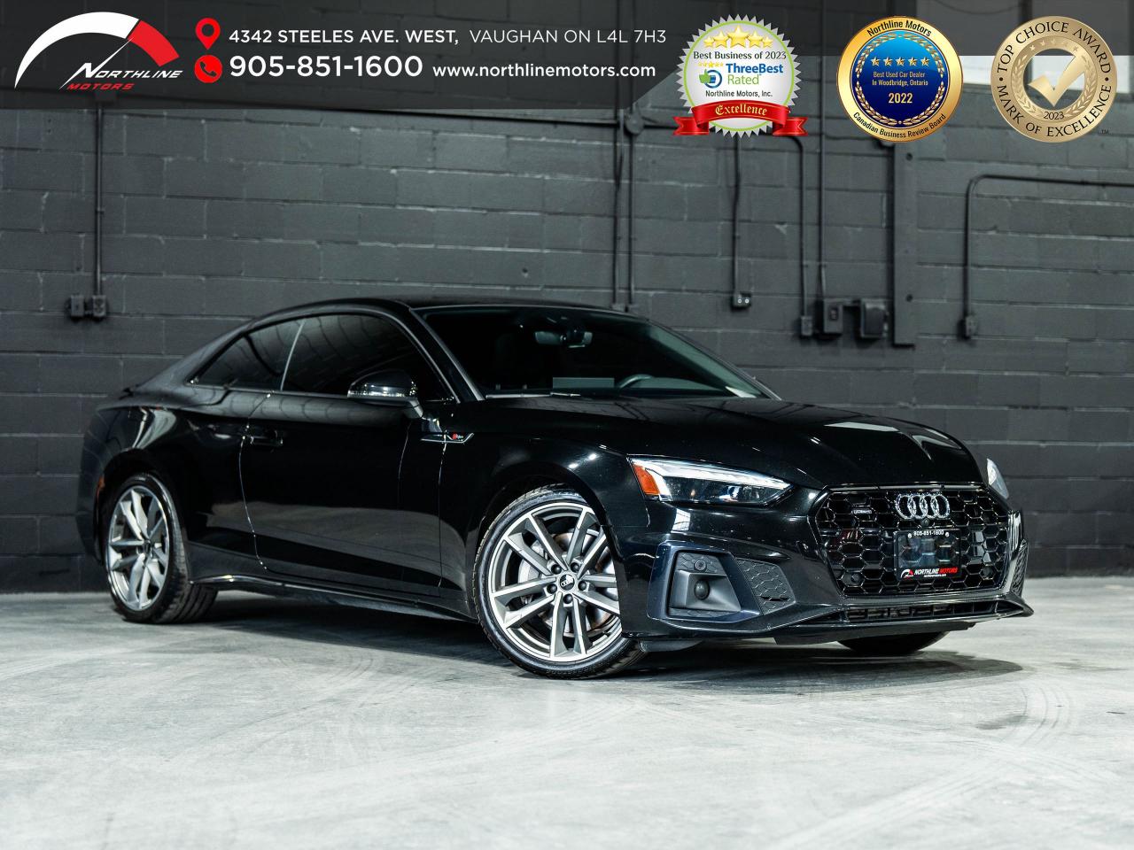 Used 2021 Audi A5 Coupe Progressiv 2.0 TFSI /360 CAM/NAV/CLEAN CARFAX for sale in Vaughan, ON