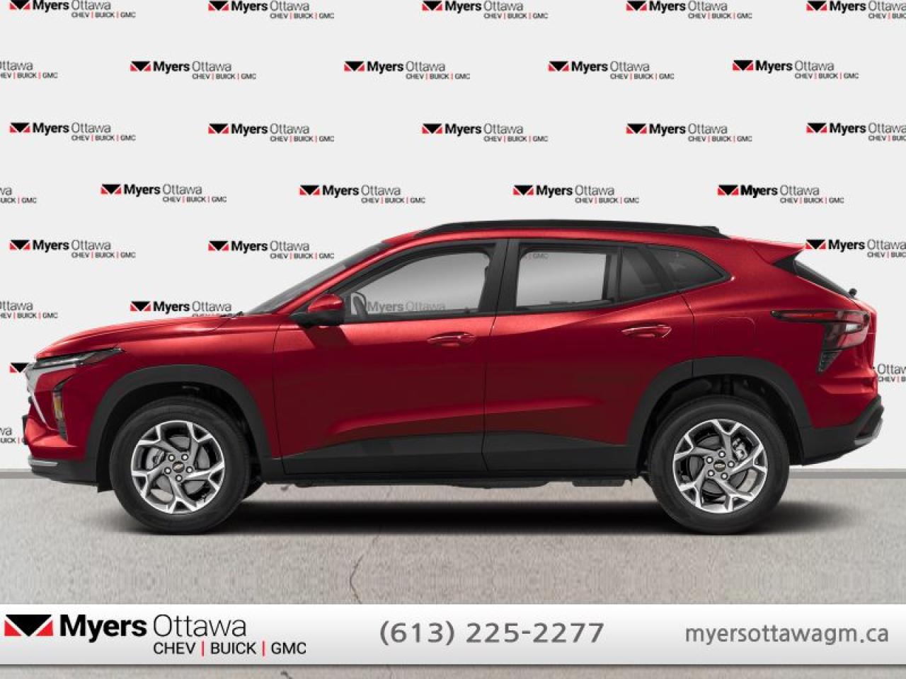 New 2025 Chevrolet Trax LS  LS, CRIMSON RED, ONLY $28143 for sale in Ottawa, ON