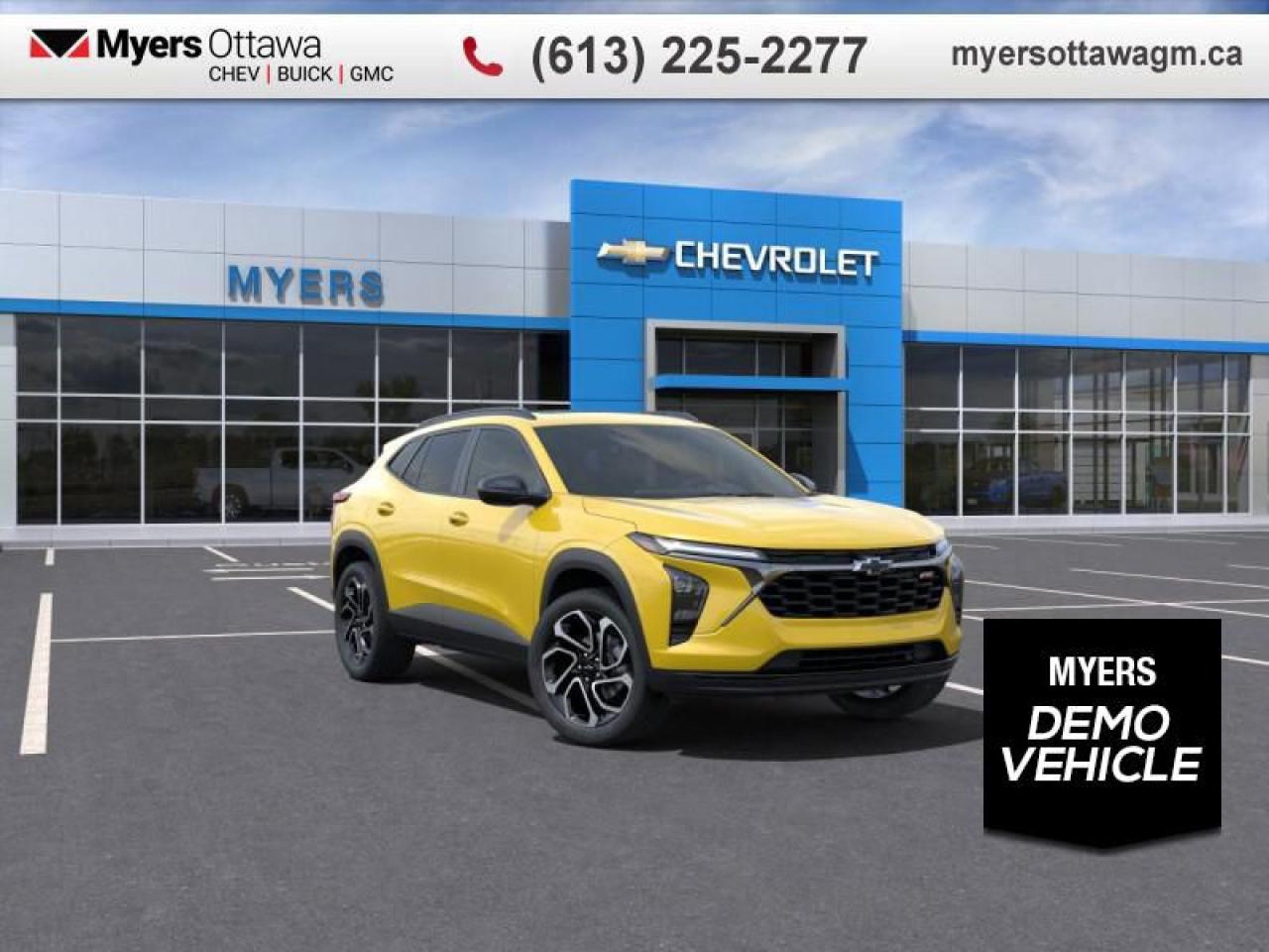 Used 2025 Chevrolet Trax 2RS  2RS, SUNROOF, NITRO YELLOW! IN STOCK for sale in Ottawa, ON