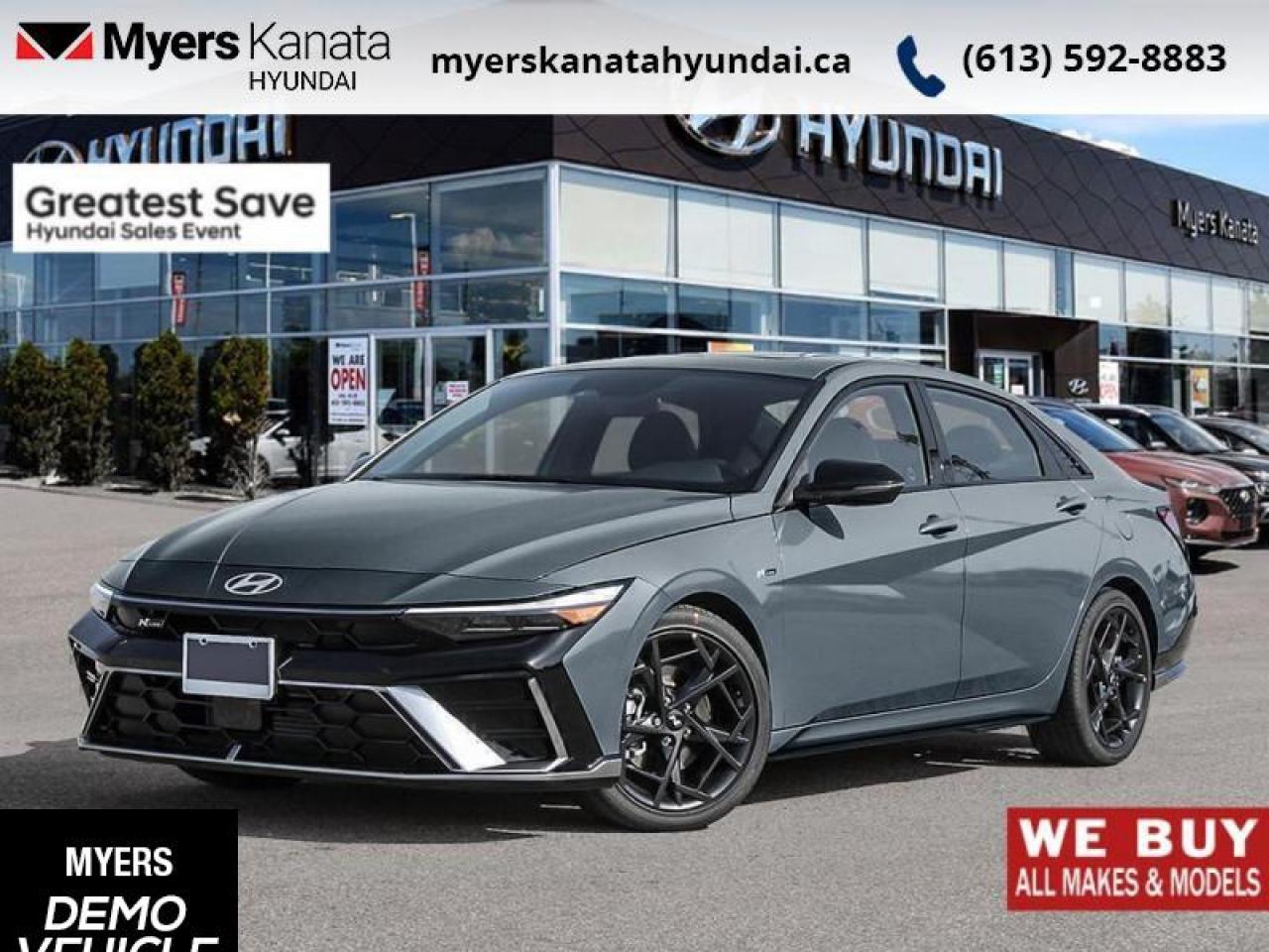 2025 Hyundai Elantra N Line Ultimate DCT  -  Premium Audio - $120.49 /Wk Photo0