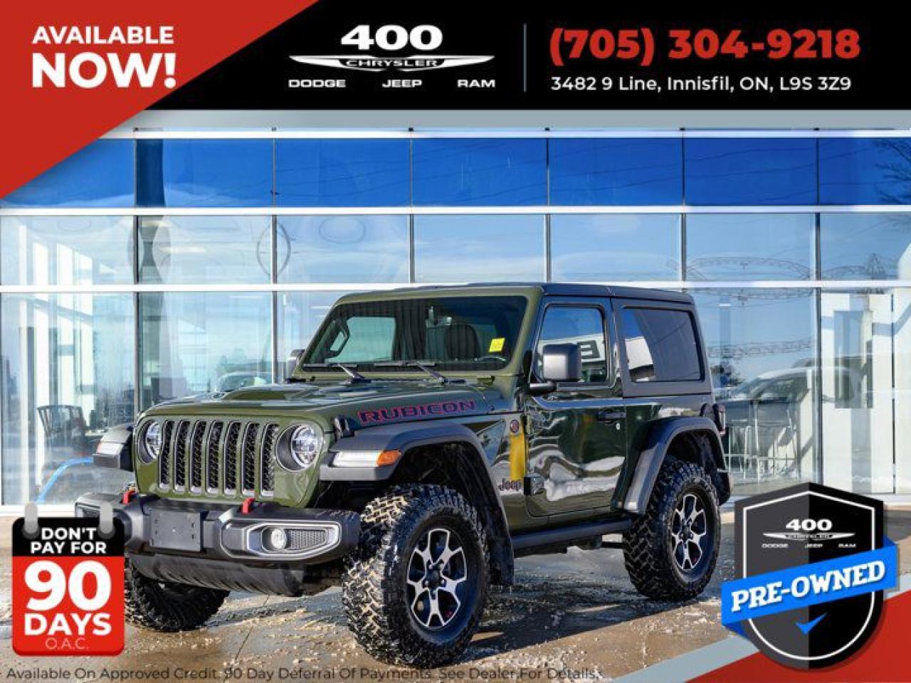 Used 2022 Jeep Wrangler RUBICON for sale in Innisfil, ON