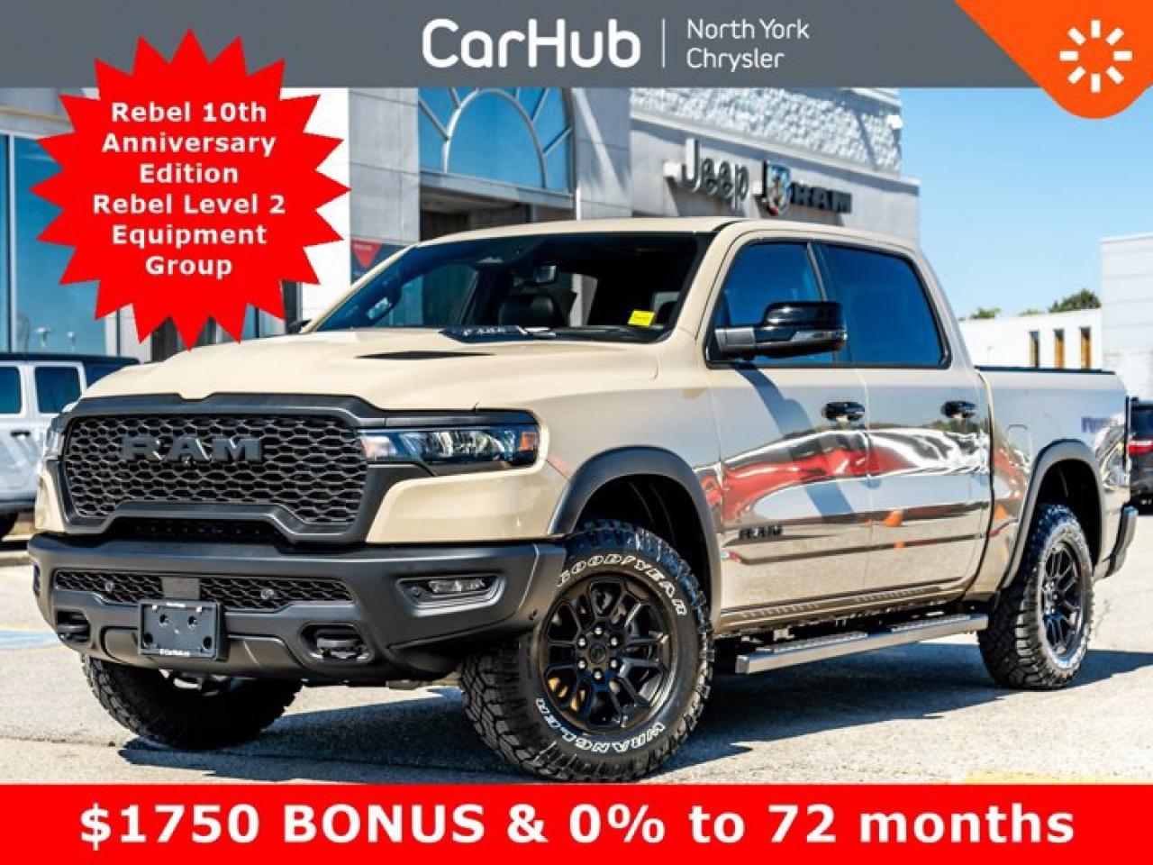 New 2025 RAM 1500 Rebel 10th Anniversary Edition Rebel Level 2 Equipment Group for sale in Thornhill, ON