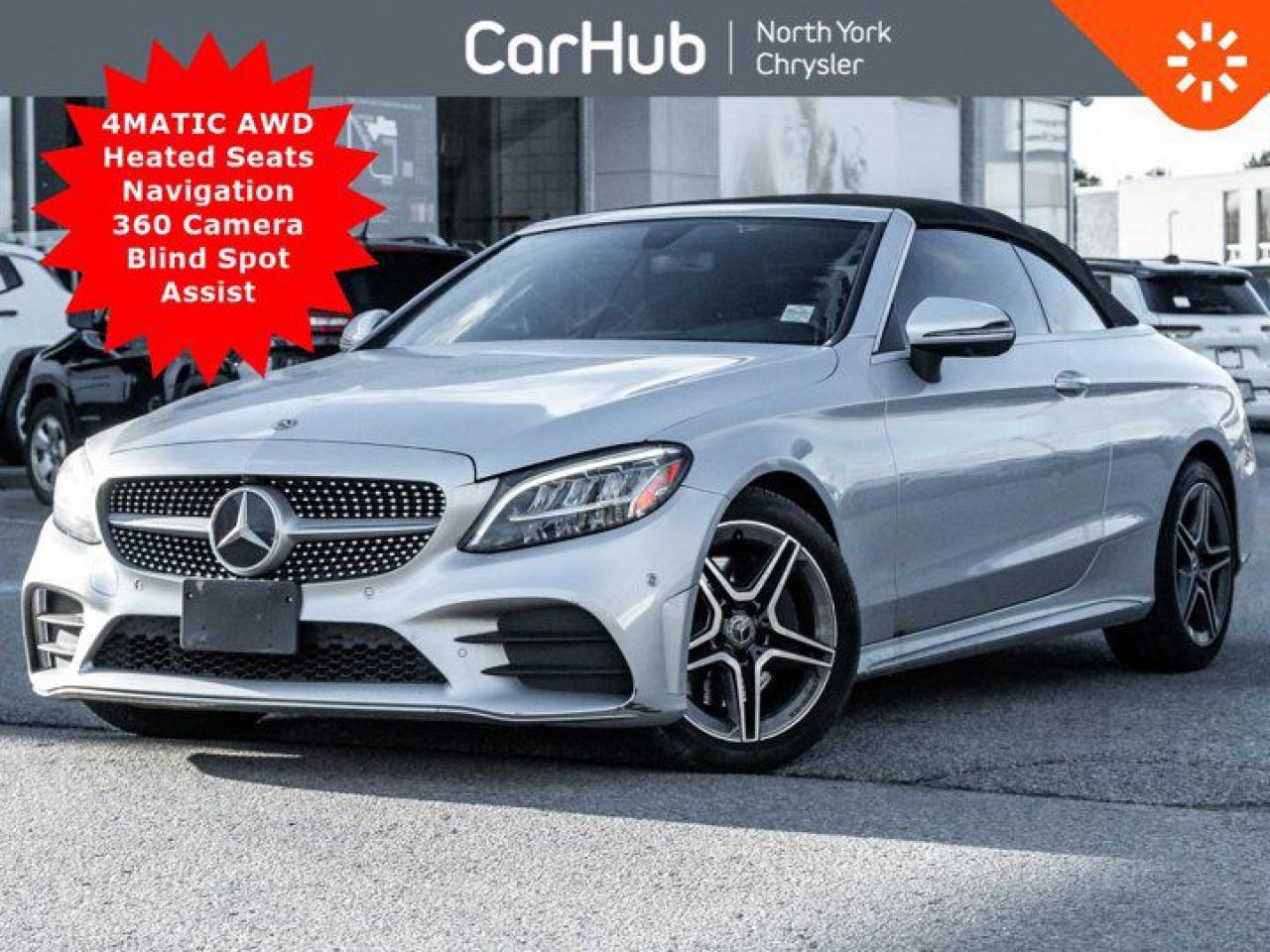 Used 2020 Mercedes-Benz C-Class C 300 Cabriolet Heated Seats Navi 360 Camera for sale in Thornhill, ON