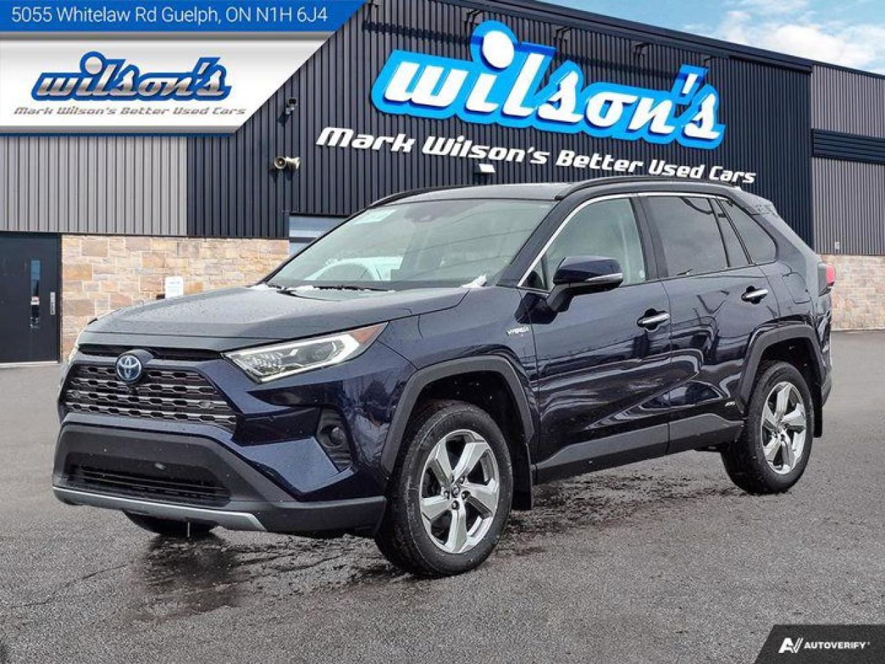 Used 2020 Toyota RAV4 Hybrid Limited - Nav | Leather | Sunroof | Cooled & Heated Seats | Rear Camera & more!!! for sale in Guelph, ON