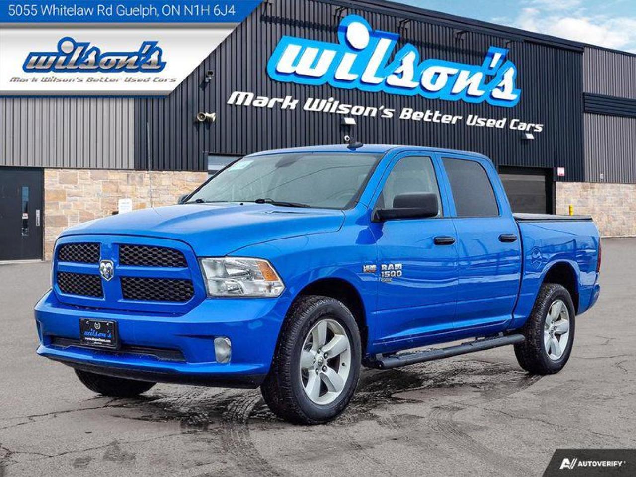 Used 2021 RAM 1500 Classic Express Crew Cab 4x4 | Hemi | Heated Seats + Steering | Remote Start | Carplay + Android & more!! for sale in Guelph, ON