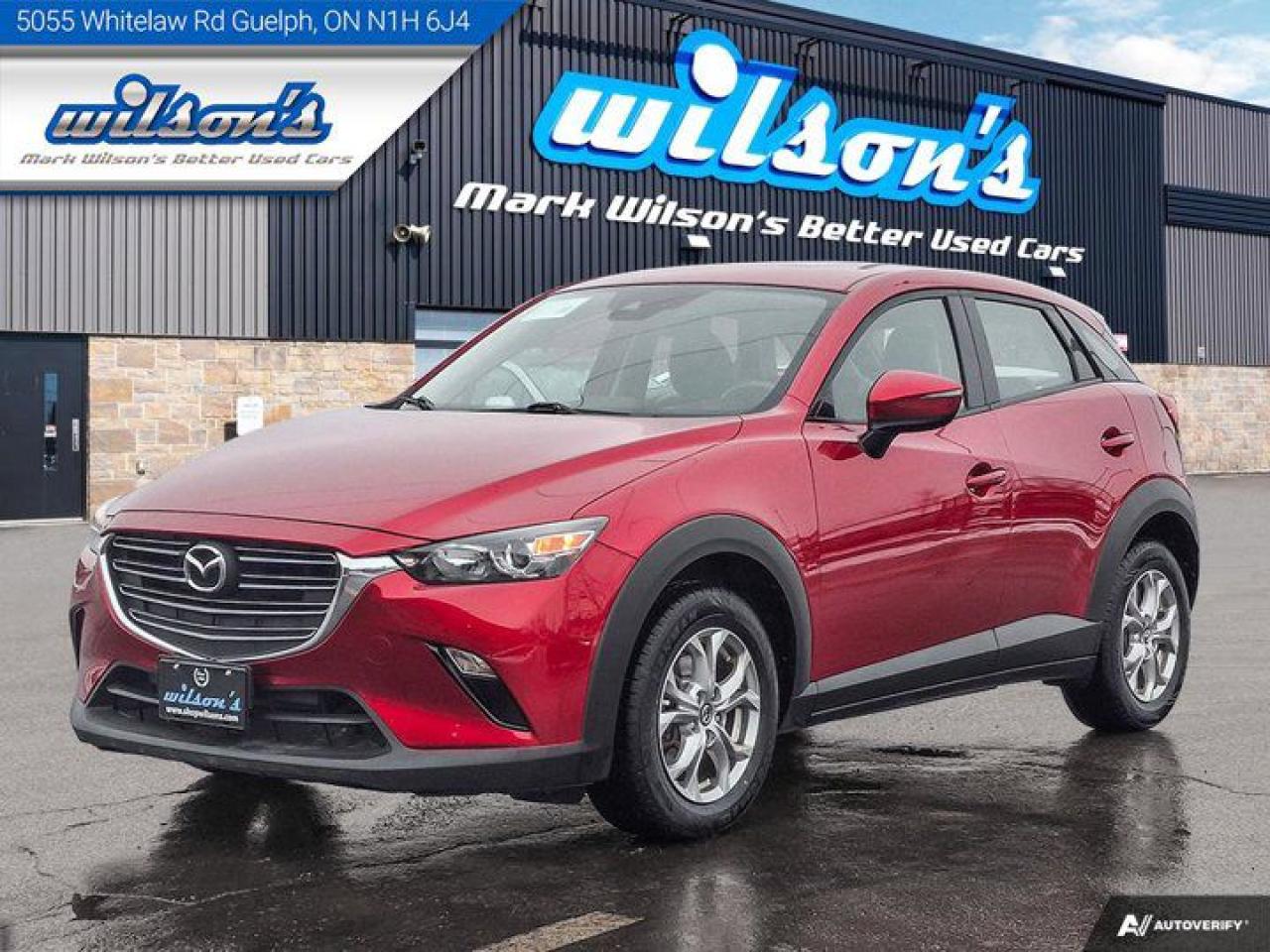 Used 2020 Mazda CX-3 GS AWD | Luxury Pkg | Leather | Sunroof | Heated Steering + Seats | CarPlay + Android | Rear Camera for sale in Guelph, ON