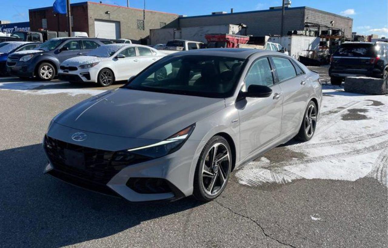 Used 2022 Hyundai Elantra N Line | DCT | Leather Trim | Sunroof | CarPlay + Android | Heated Steering + Seats | Rear Camera for sale in Guelph, ON