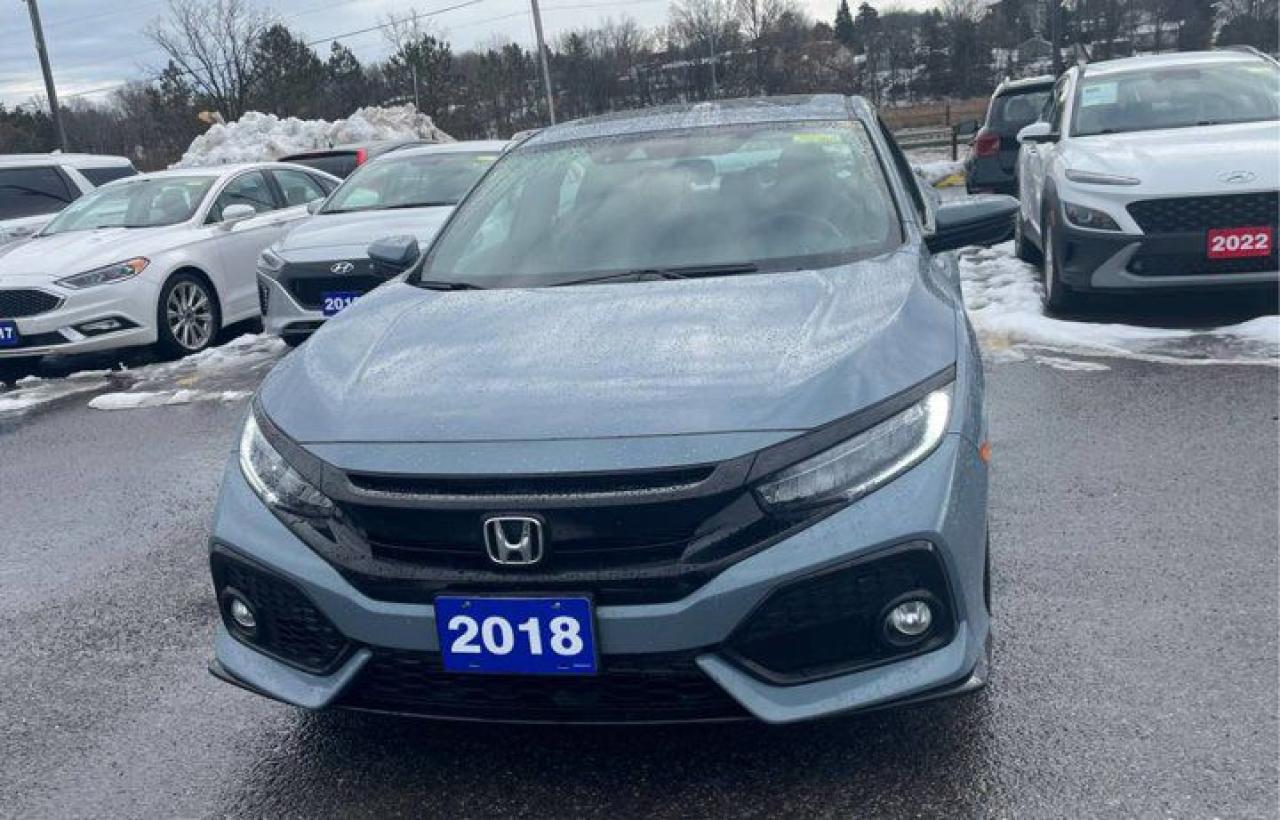 Used 2018 Honda Civic Hatchback Sport Touring Hatchback | Leather | Sunroof | Nav | Adaptive Cruise | CarPlay + Android & more!! for sale in Guelph, ON