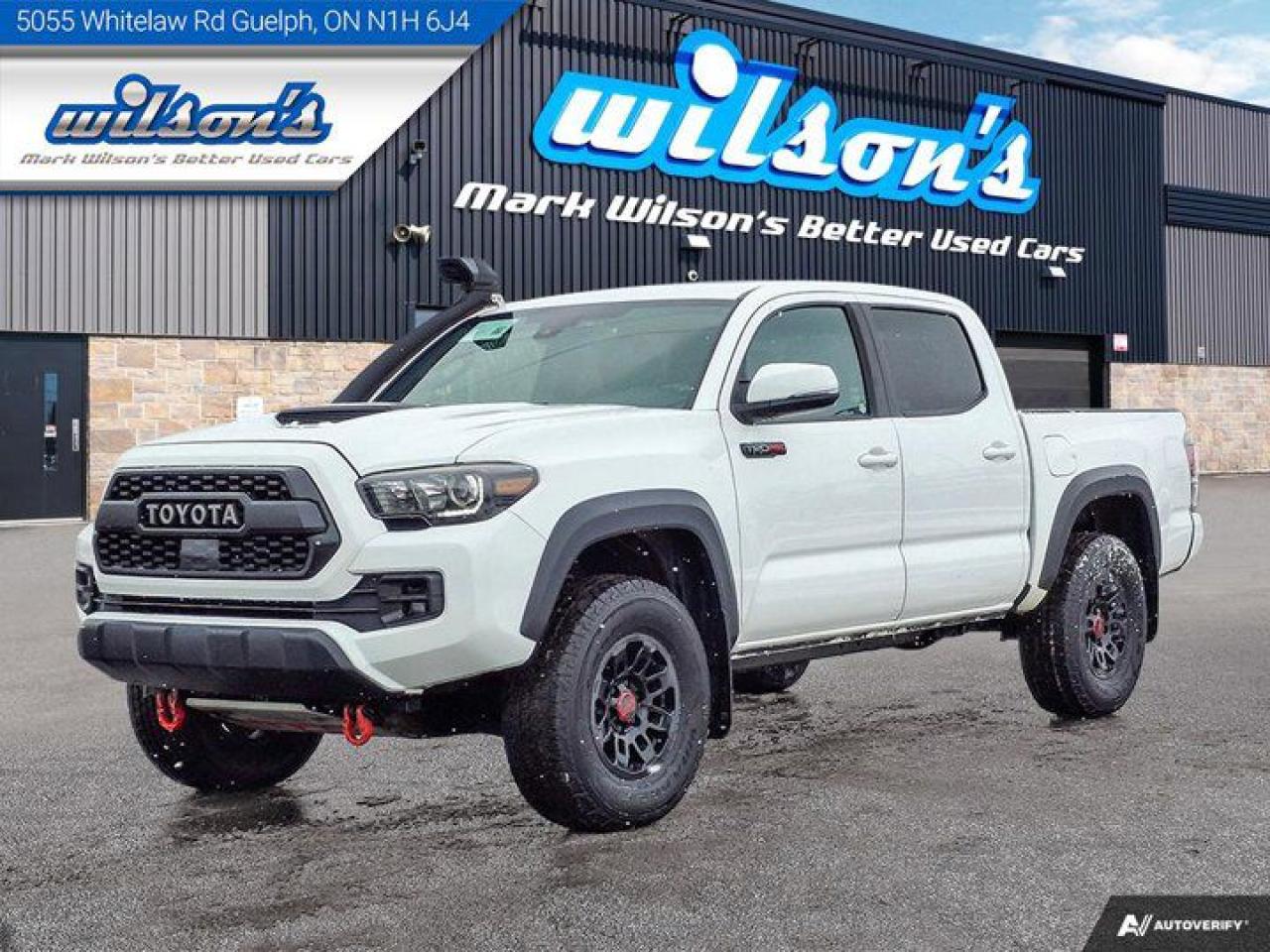 Used 2019 Toyota Tacoma TRD Off Road PRO | Leather | Sunroof | Nav | Heated Seats | Bluetooth | Rear Camera | and more! for sale in Guelph, ON