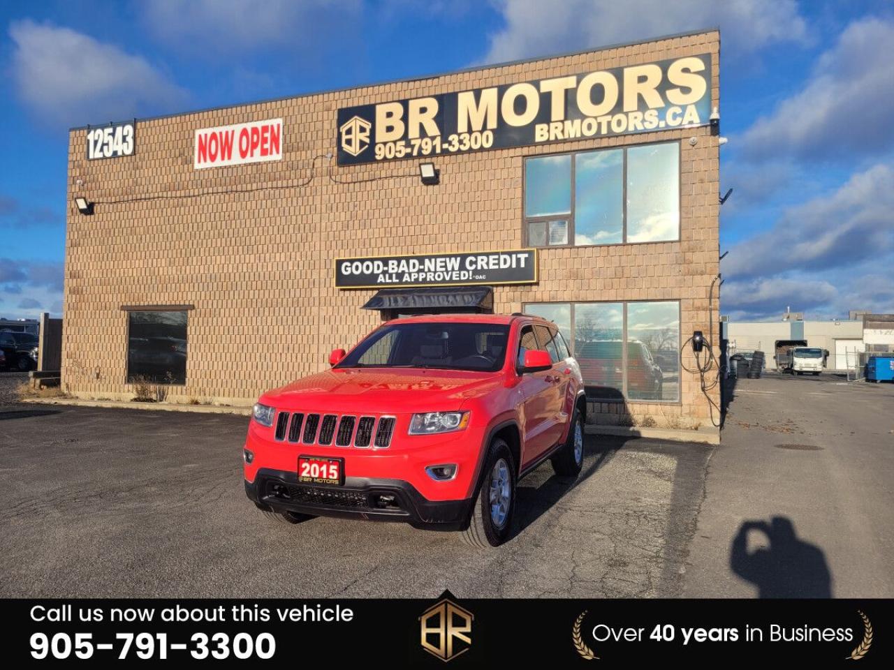 Used 2015 Jeep Grand Cherokee Laredo | No Accidents | AWD for sale in Bolton, ON