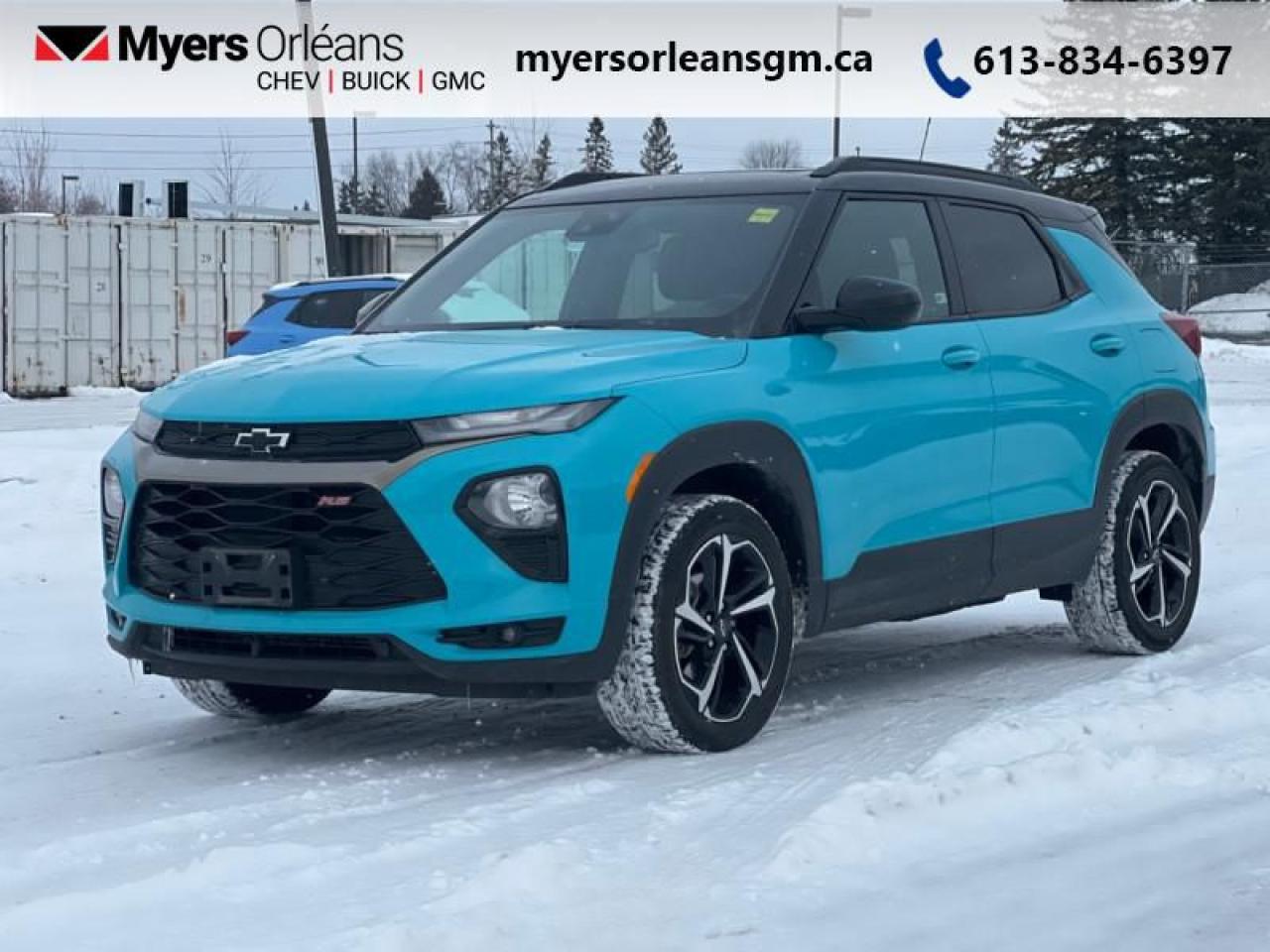 Used 2021 Chevrolet TrailBlazer RS  -  Remote Start for sale in Orleans, ON