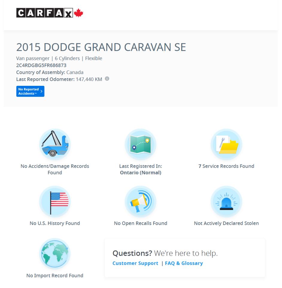 2015 Dodge Grand Caravan CVP+Camera+Touch Screen+Camera+CLEAN CARFAX Photo